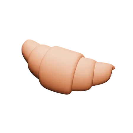 Croissants  3D Icon