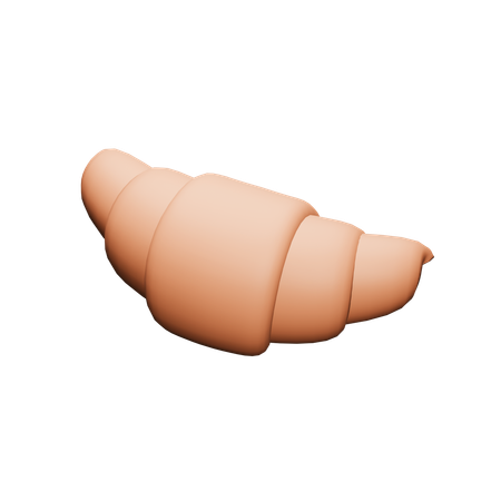 Croissants  3D Icon
