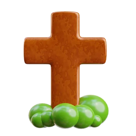 Croix  3D Icon