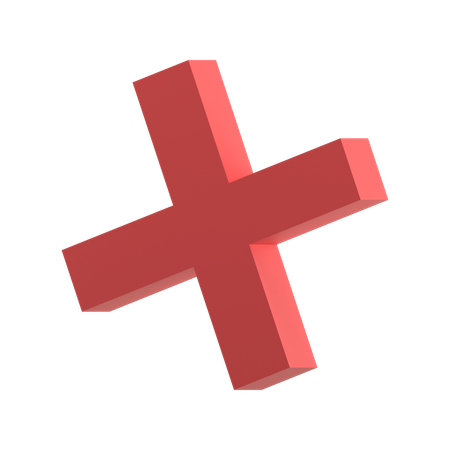 Croix  3D Icon