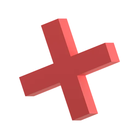 Croix  3D Icon