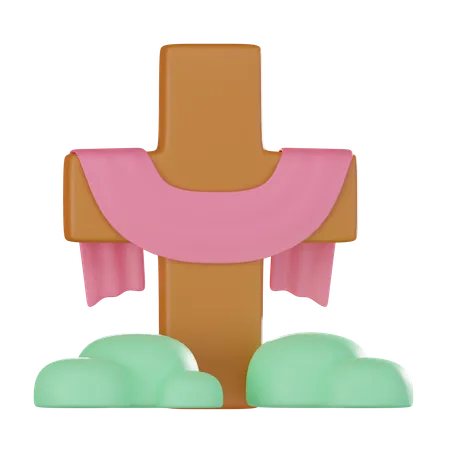 Croix  3D Icon