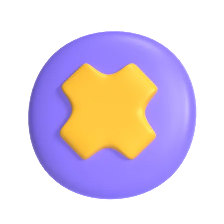 Croix  3D Icon