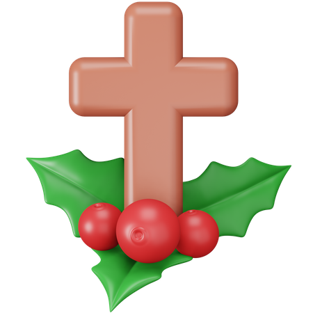 Croix de chocolat  3D Icon