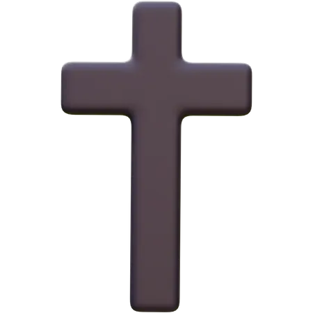 Croix du jour d'Halloween  3D Icon
