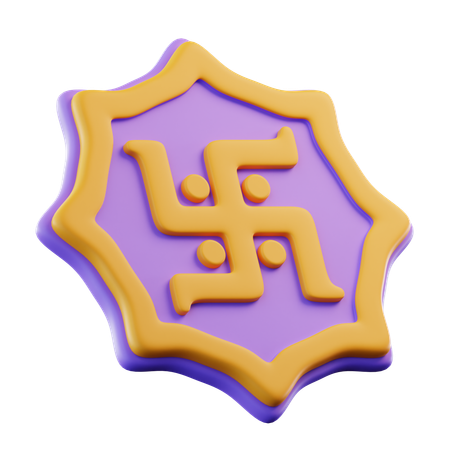 Svastika  3D Icon