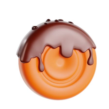 Crombolonis au chocolat  3D Icon