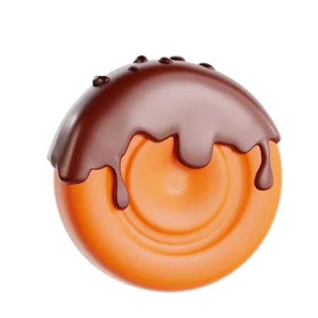 Crombolonis au chocolat  3D Icon