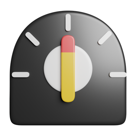 Cronógrafo  3D Icon