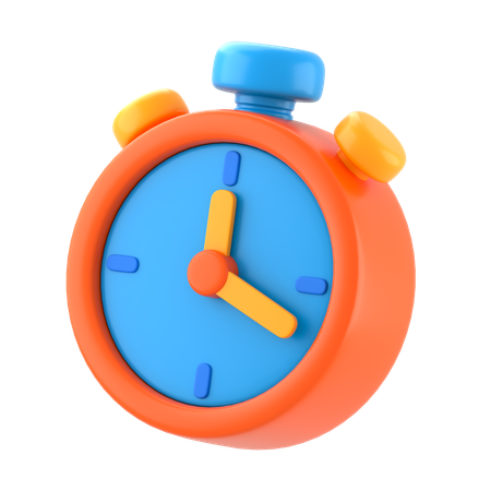 Cronógrafo  3D Icon