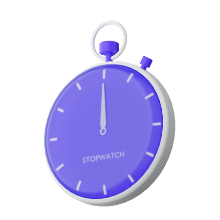 Cronógrafo  3D Icon
