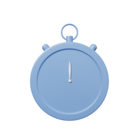 Cronógrafo  3D Icon