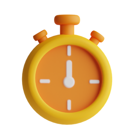 Cronógrafo  3D Icon