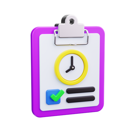 Agendar  3D Icon