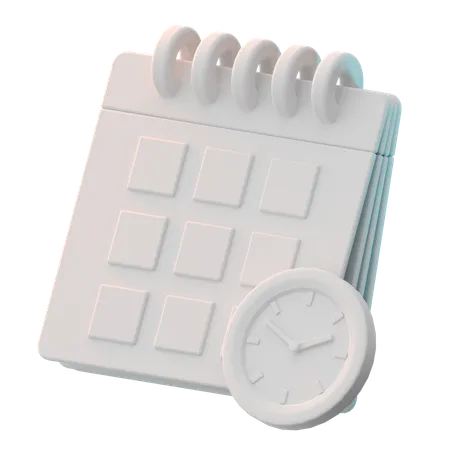 Agendar  3D Icon