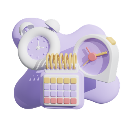 Agendar  3D Icon