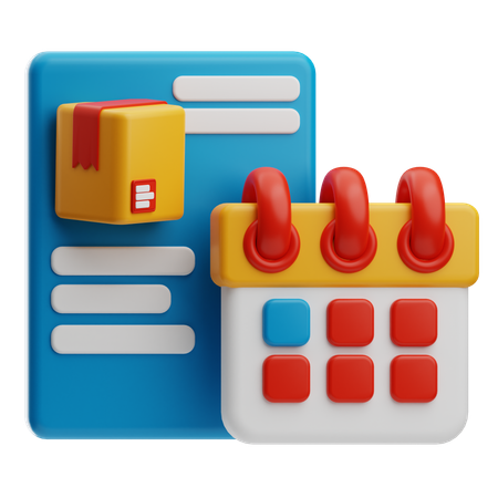 Agendar  3D Icon