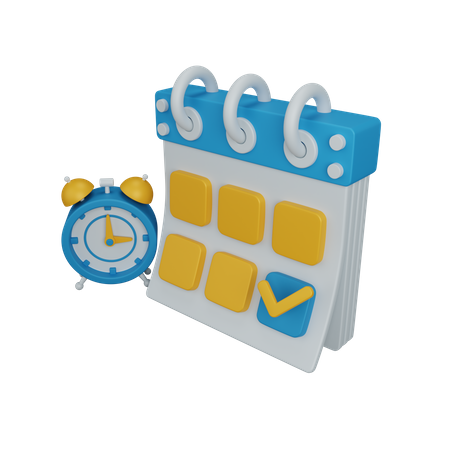 Agendar  3D Icon