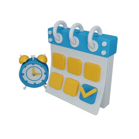 Agendar  3D Icon