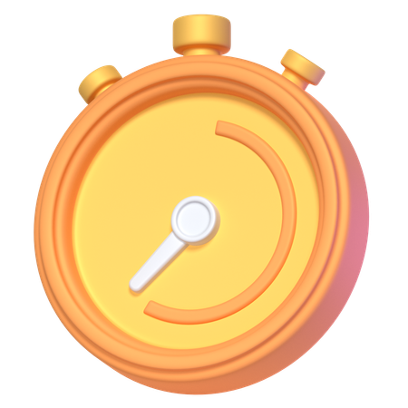 Cronômetro  3D Icon