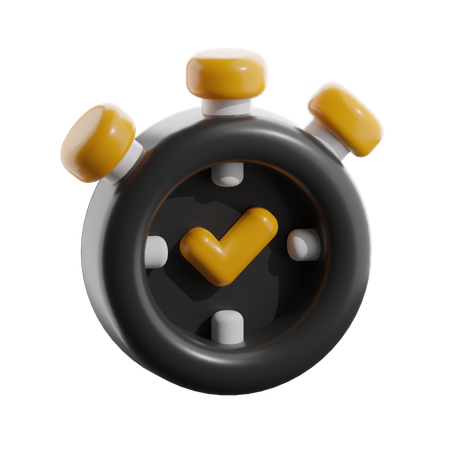 Cronômetro  3D Icon