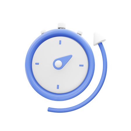 Cronômetro  3D Icon