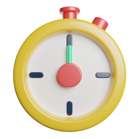 Cronómetro  3D Icon