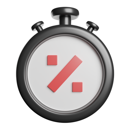Cronómetro  3D Icon