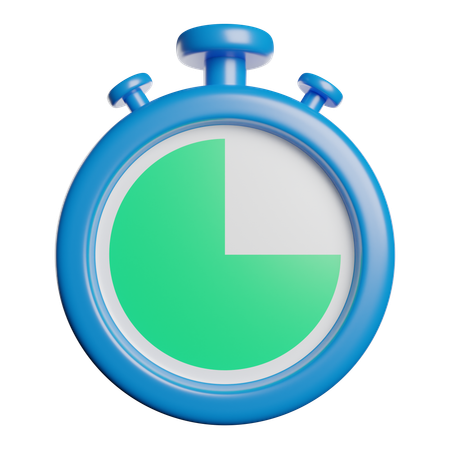 Cronómetro  3D Icon