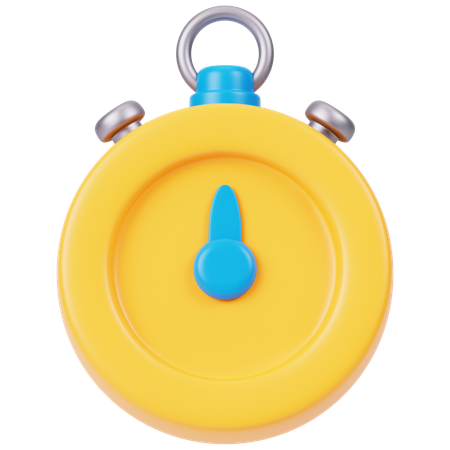 Cronómetro  3D Icon