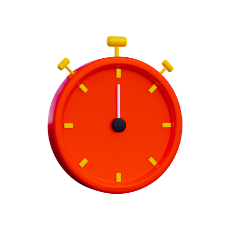 Cronómetro  3D Icon