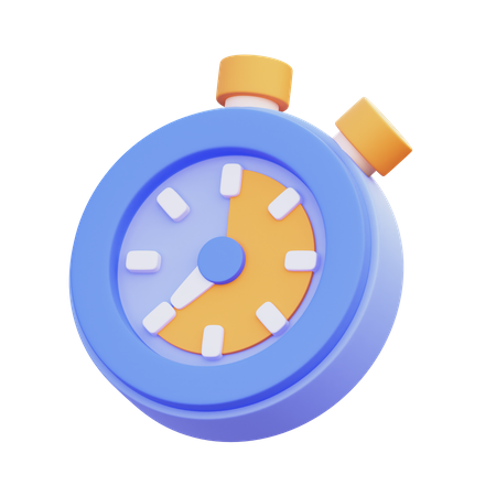 Cronómetro  3D Icon