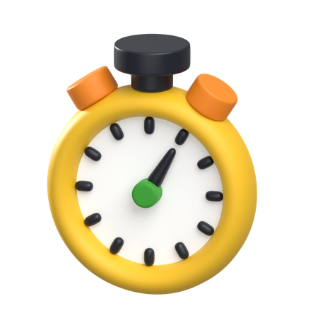 Cronómetro  3D Icon