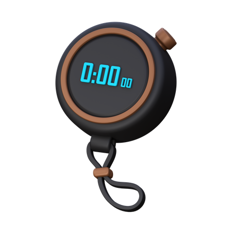 Cronômetro  3D Icon
