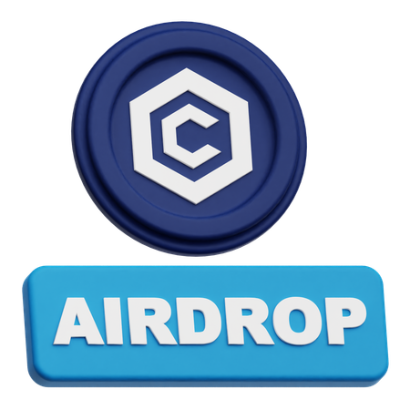 Cronos Airdrop  3D Icon