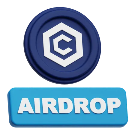 Cronos Airdrop  3D Icon