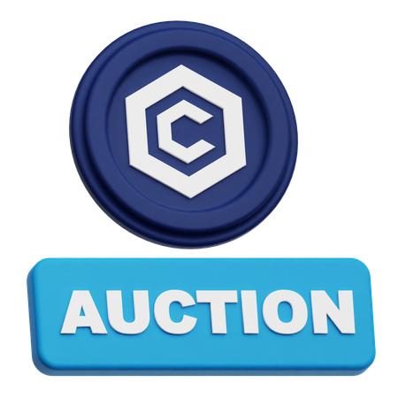 Cronos aucation  3D Icon
