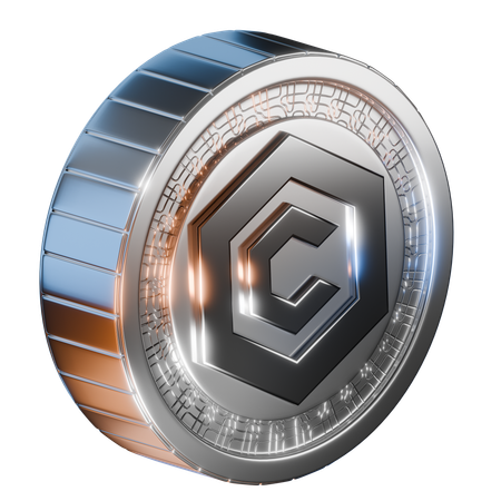 Cronos Coin  3D Icon