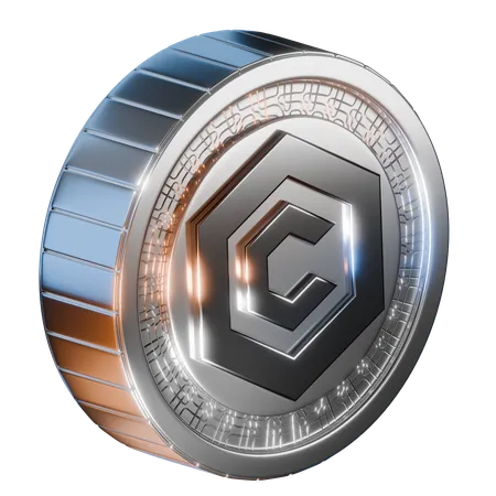 Cronos Coin  3D Icon