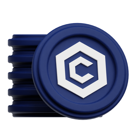 Cronos Coins  3D Icon