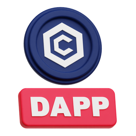 Cronos Dapp  3D Icon
