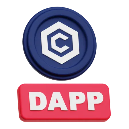 Cronos Dapp  3D Icon