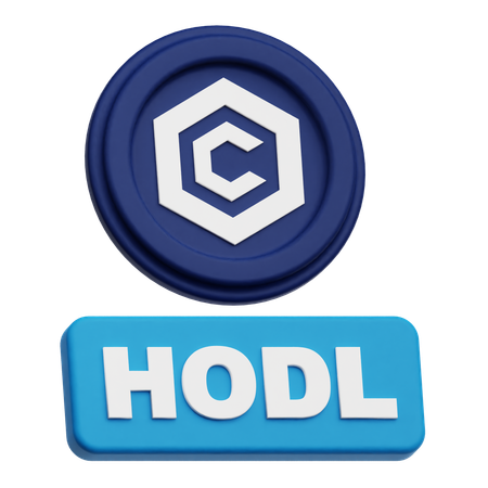 Cronos hodl  3D Icon