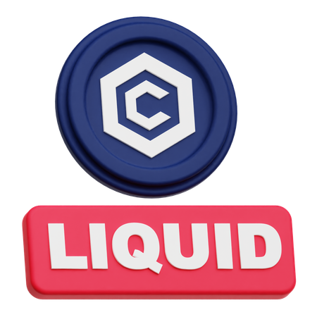 Chronos liquide  3D Icon