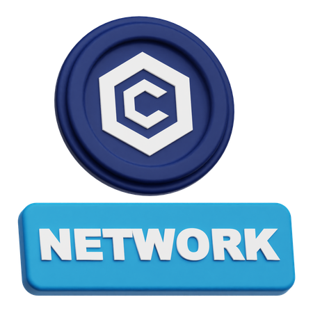 Cronos Network  3D Icon