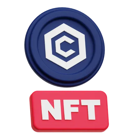 Cronos Nft  3D Icon