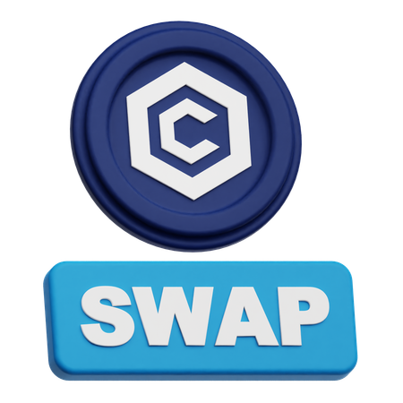 Cronos Swap  3D Icon