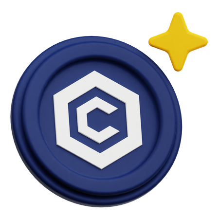 Cronos Token  3D Icon