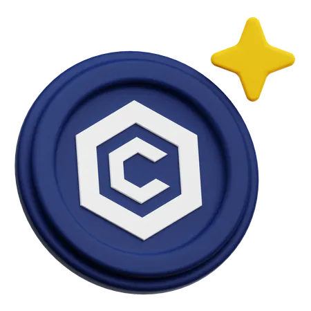 Cronos Token  3D Icon