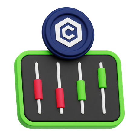 Cronos Trading  3D Icon